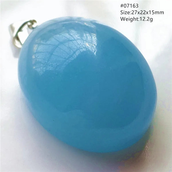 Blue Aquamarine Pendant-ToShay.org