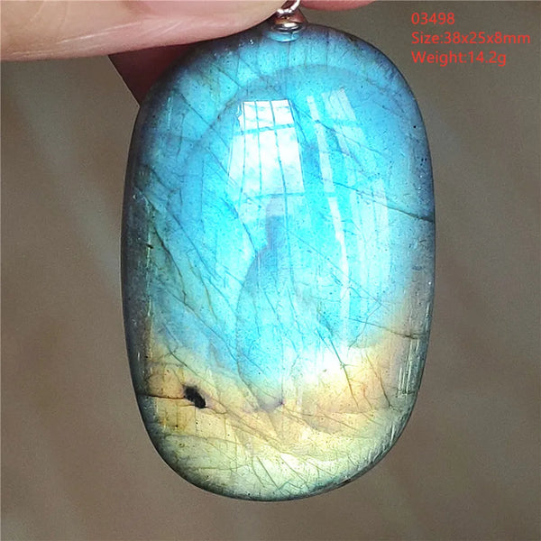 Blue Light Labradorite Pendant-ToShay.org