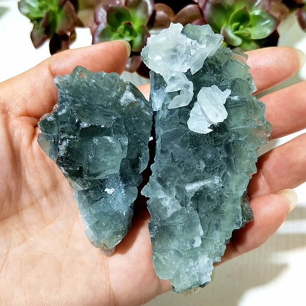 Blue Fluorite Crystal-ToShay.org