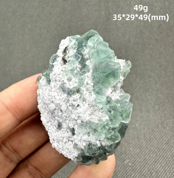 Green Fluorite Crystal-ToShay.org