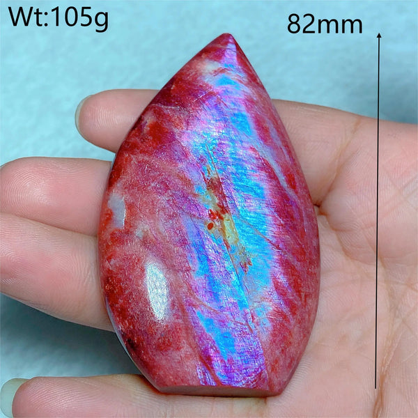 Red Fire Quartz Moonstone-ToShay.org