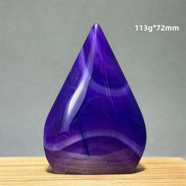 Purple Agate Torch-ToShay.org