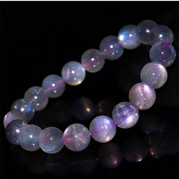 Purple Light Labradorite Bracelet-ToShay.org