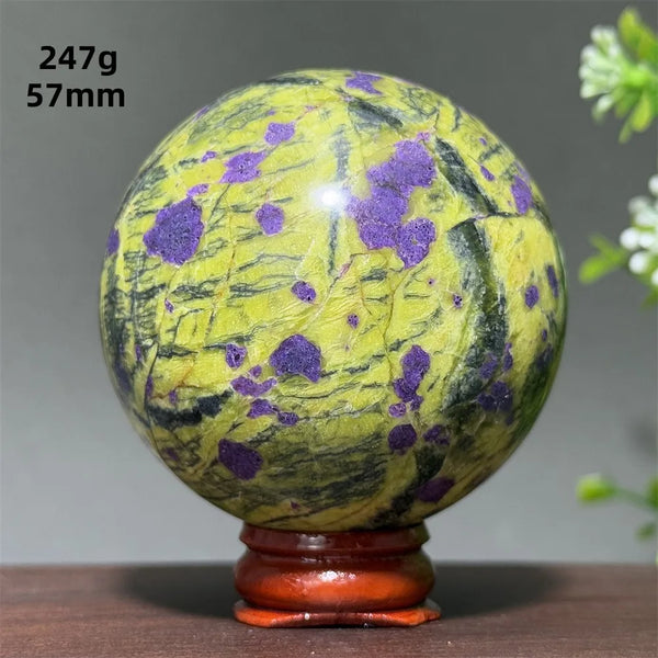 Green Atlantis Mineral Ball-ToShay.org
