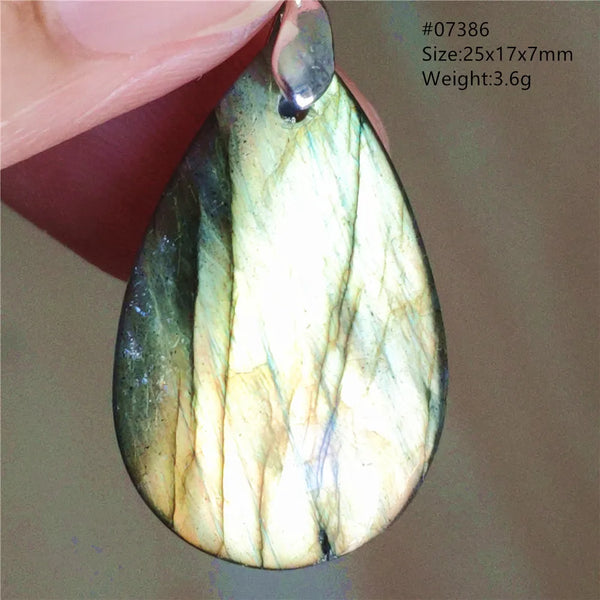 Rainbow Labradorite Pendant-ToShay.org