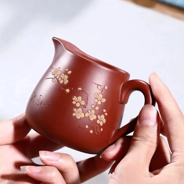 Yixing Painted Clay Jug-ToShay.org