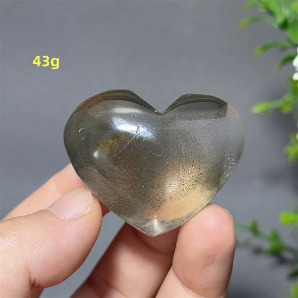 White Crystal Ghost Heart-ToShay.org