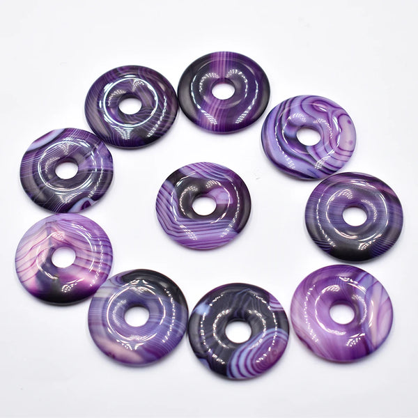 Mixed Stripe Doughnut Beads-ToShay.org
