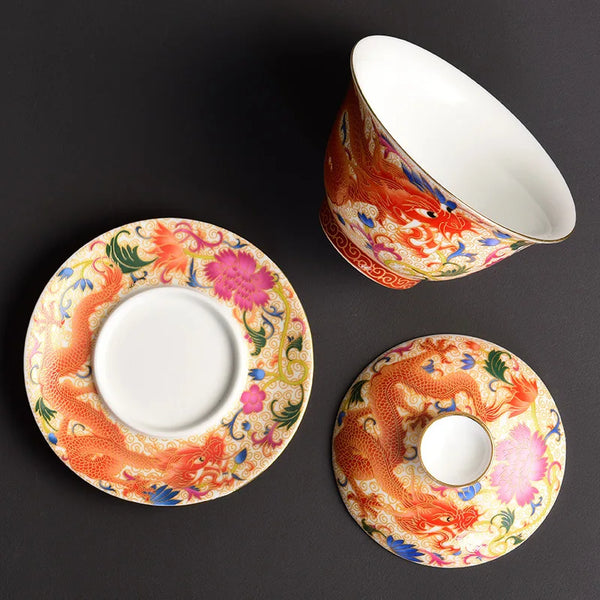 Gaiwan Ceramic Tea Bowls-ToShay.org