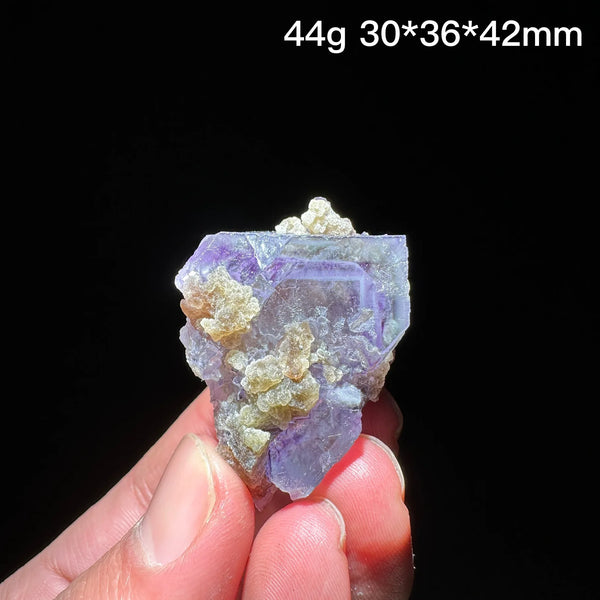 Purple Fluorite Crystal-ToShay.org