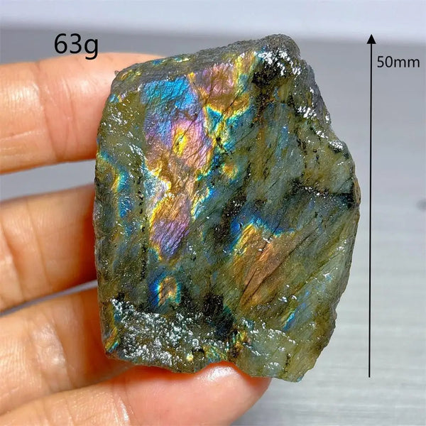 Blue Rainbow Labradorite Crystal-ToShay.org