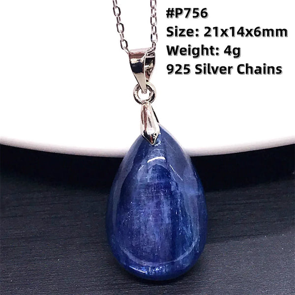 Blue Kyanite Pendant-ToShay.org