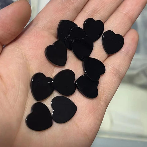 Black Onyx Stone Hearts-ToShay.org