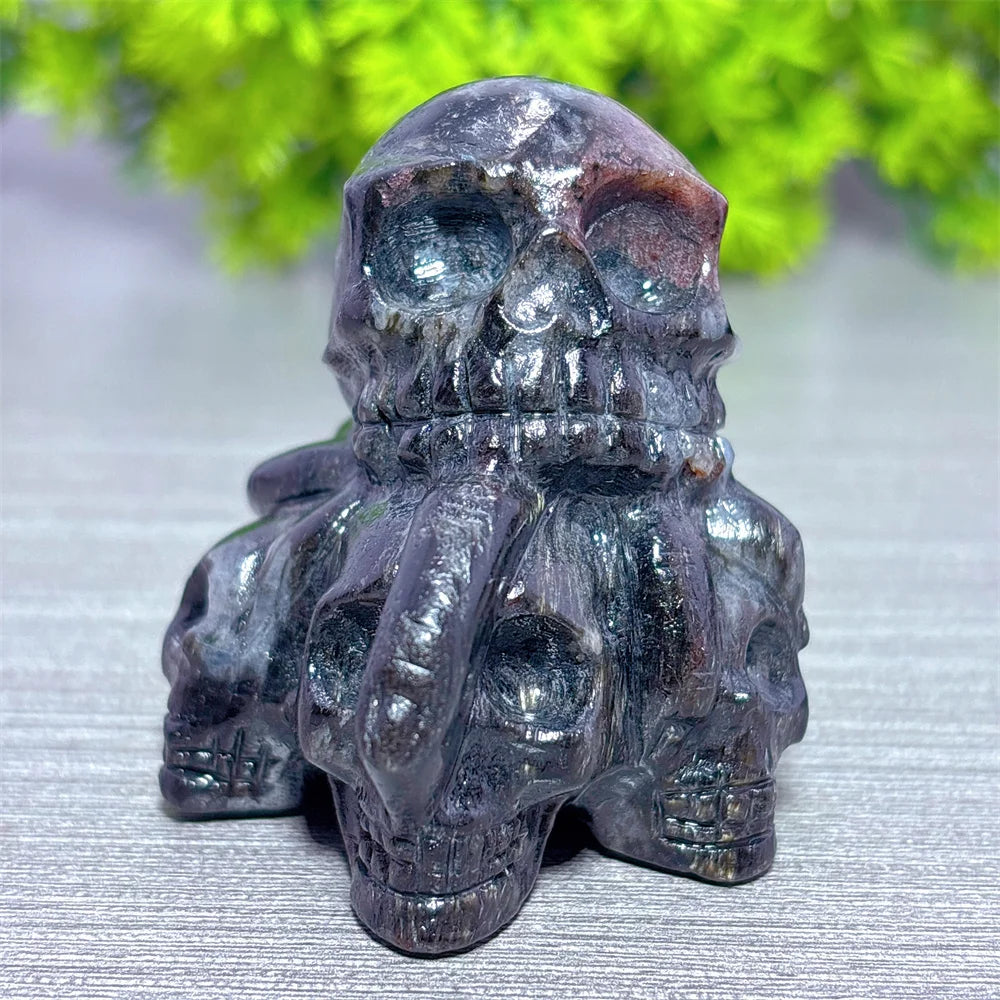 Red Garnet Skulls-ToShay.org