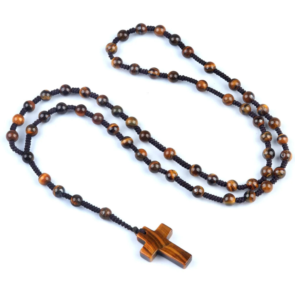 Mixed Crystal Bead Rosary-ToShay.org