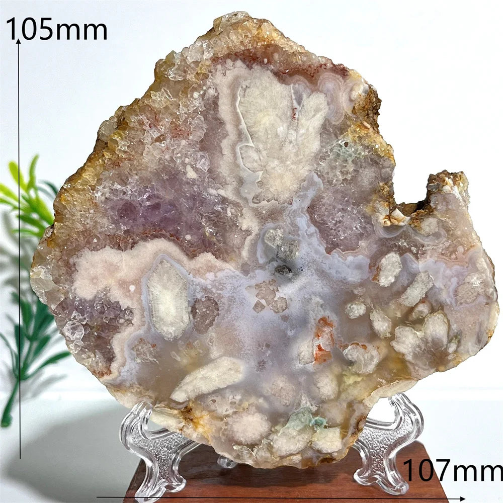 Pink Amethyst Flower Agate-ToShay.org