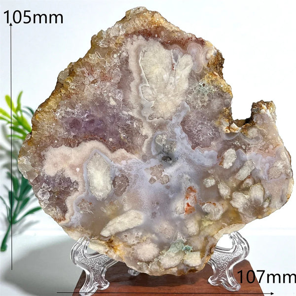 Pink Amethyst Flower Agate-ToShay.org