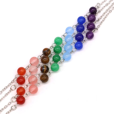 Chakra Bead Pendulum Chain-ToShay.org