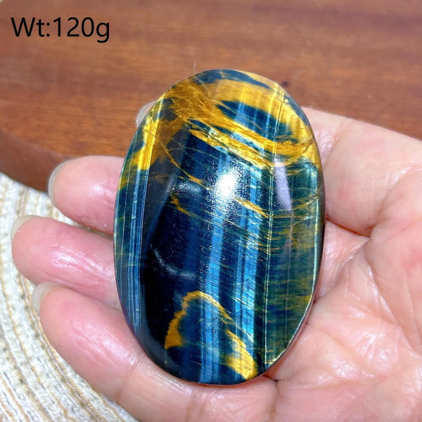 Blue Yellow Tiger Eye-ToShay.org
