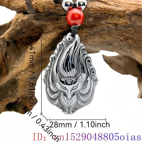 Silver Terahertz Tiger Pendant-ToShay.org