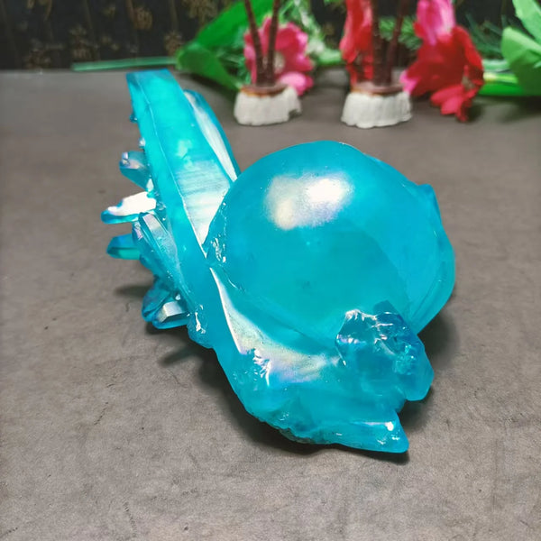 Blue Angel Aura Skull-ToShay.org