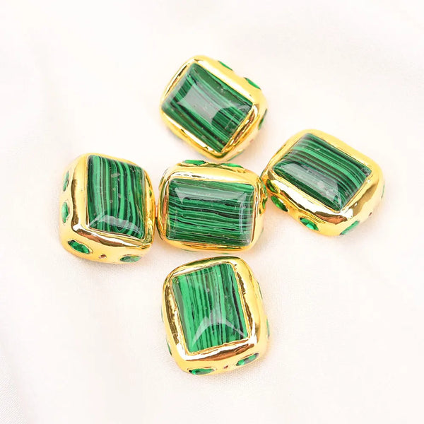 Green Malachite Paved Beads-ToShay.org