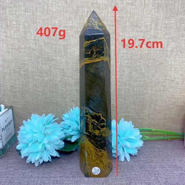 Smokey Pietersite Quartz Point-ToShay.org