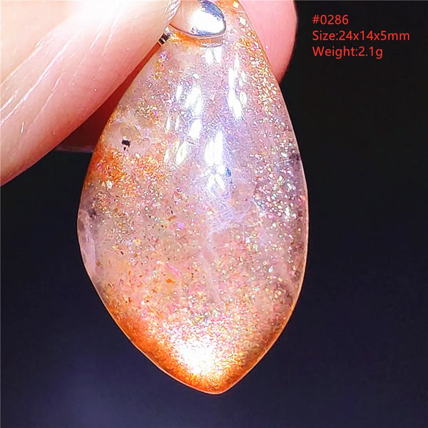 Orange Sunstone Pendant-ToShay.org