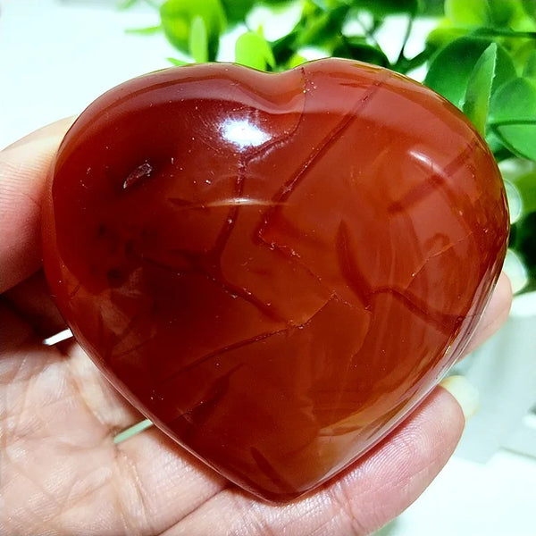 Red Agate Heart-ToShay.org