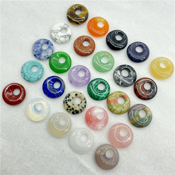 Mixed Crystal Donut Beads-ToShay.org