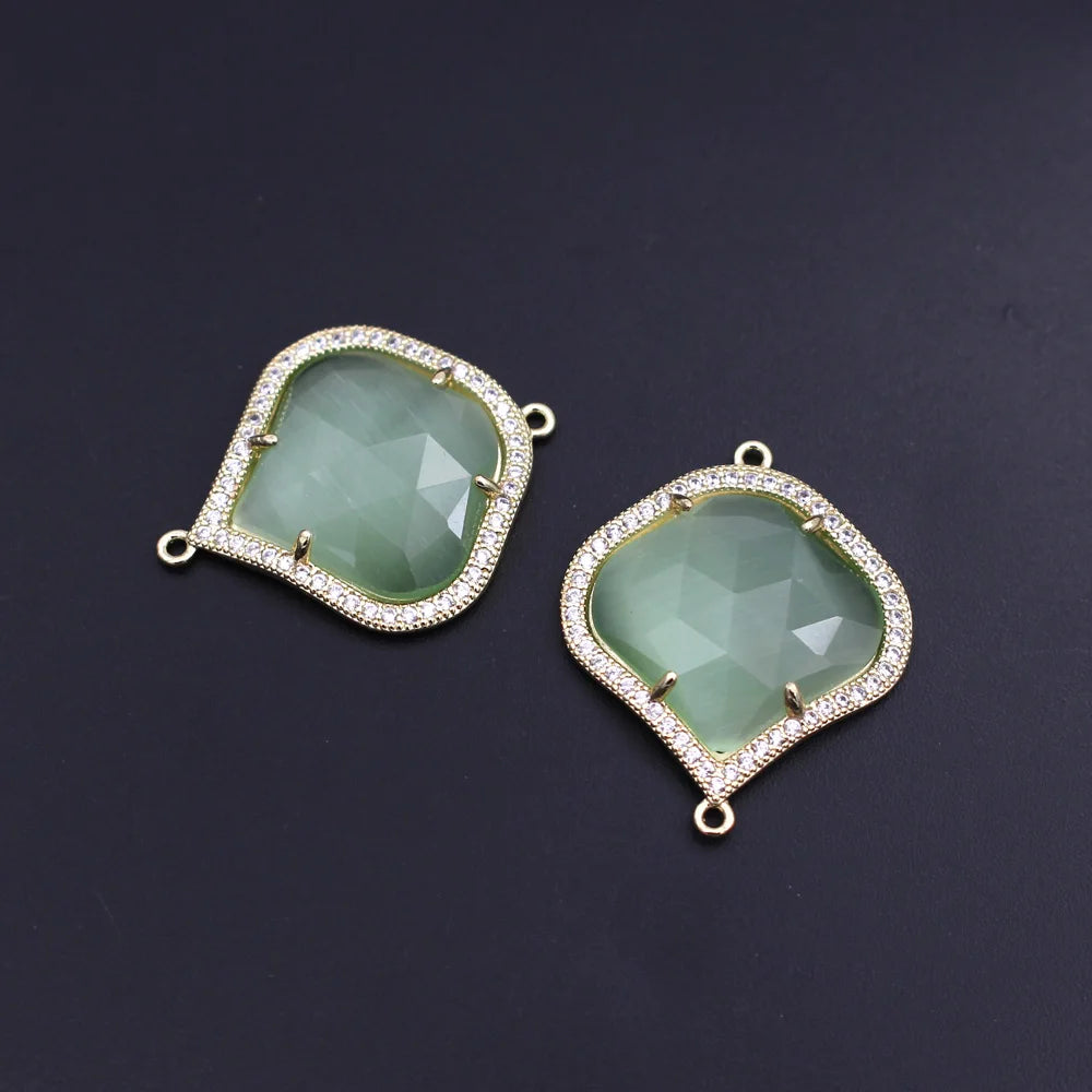 Mixed Cats Eye Charms-ToShay.org