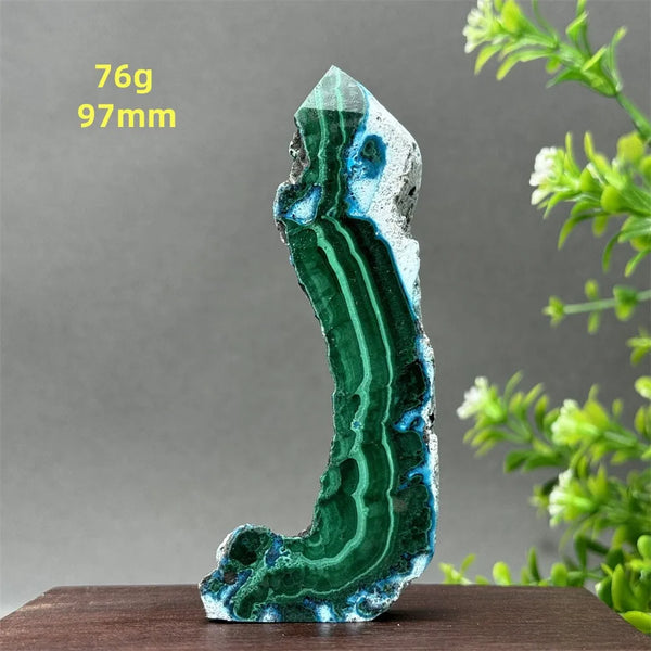 Blue Chrysocolla Tower-ToShay.org