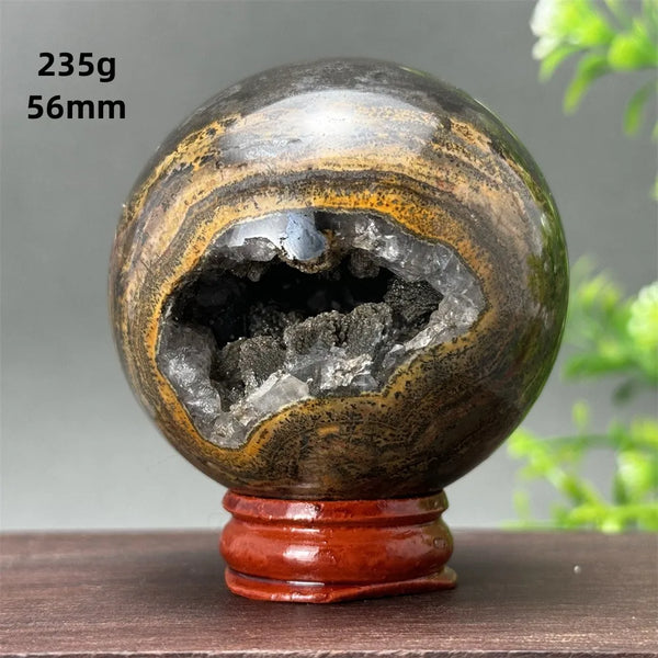 Ocean Jasper Geode Ball-ToShay.org