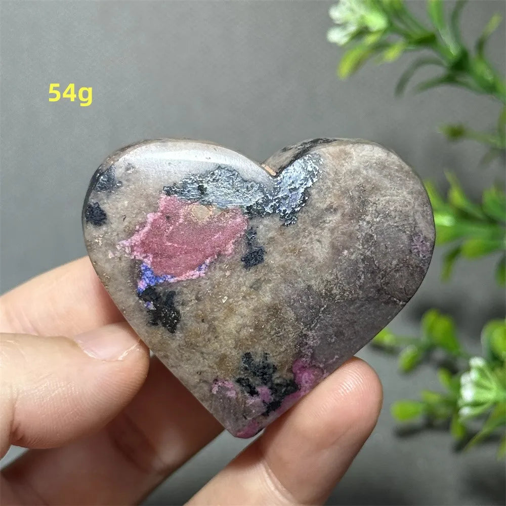 Pink Cobalt Calcite Heart-ToShay.org
