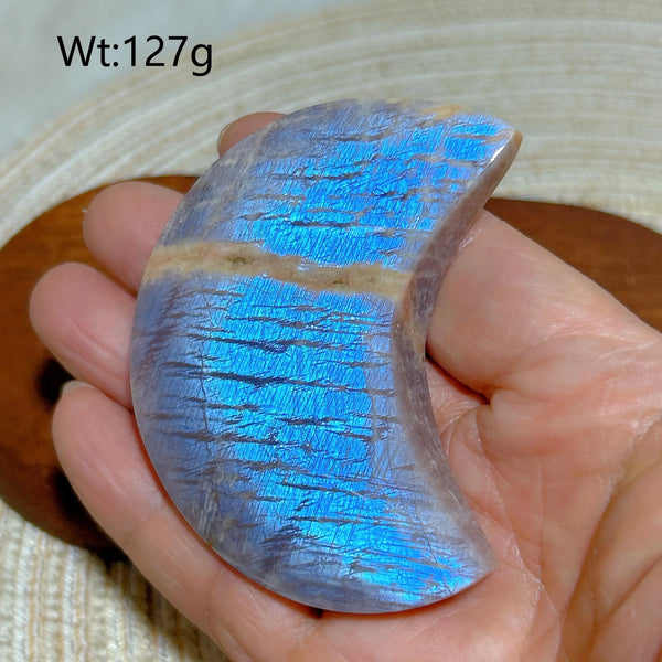 Blue Falshy Moonstone Moon-ToShay.org