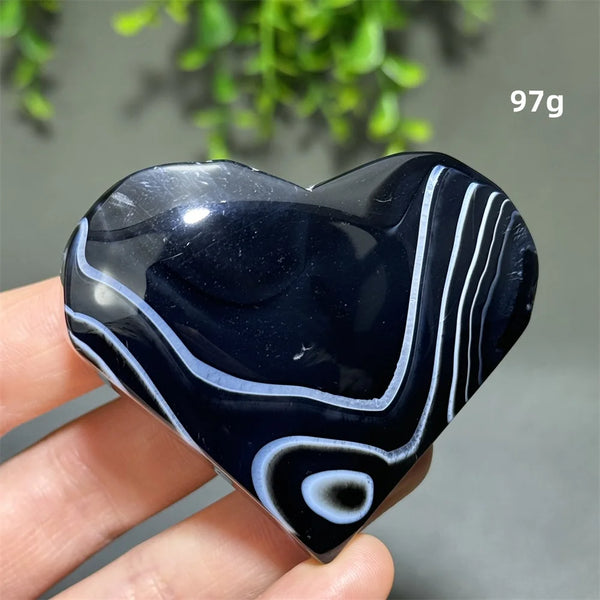 Black Agate Heart-ToShay.org
