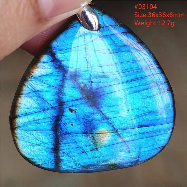 Blue Light Labradorite Pendant-ToShay.org