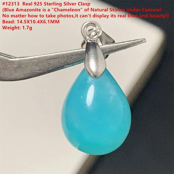 Blue Amazonite Pendants-ToShay.org