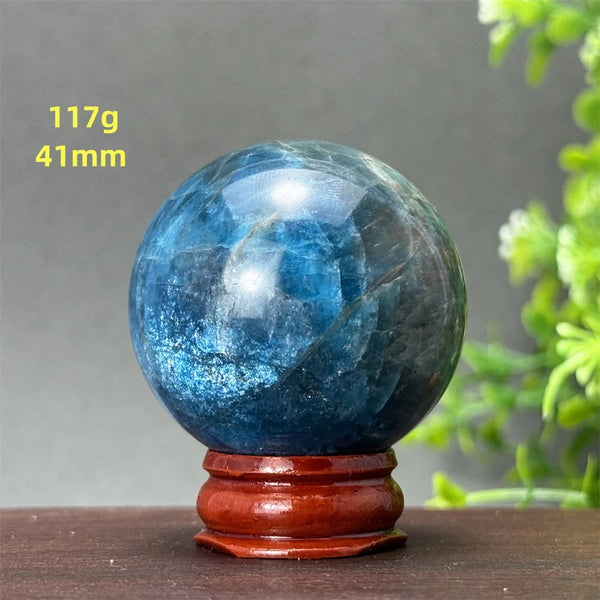 Blue Apatite Quartz Ball-ToShay.org