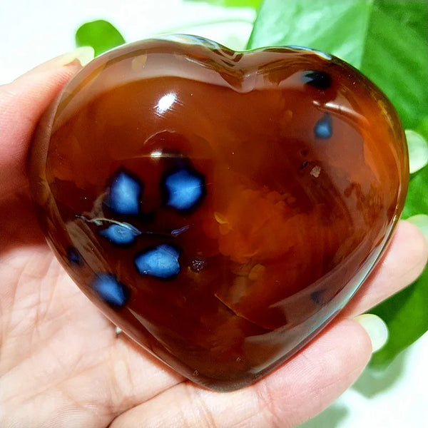Red Agate Heart-ToShay.org