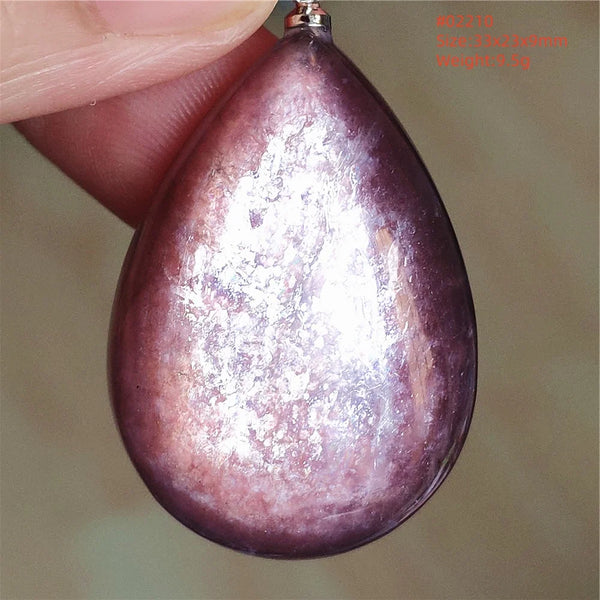 Purple Red Lepidolite Quartz-ToShay.org