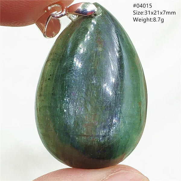Green Blue Kyanite Pendant-ToShay.org