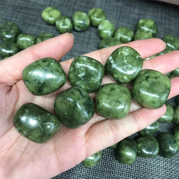 Green Jade Tumbled Stones-ToShay.org