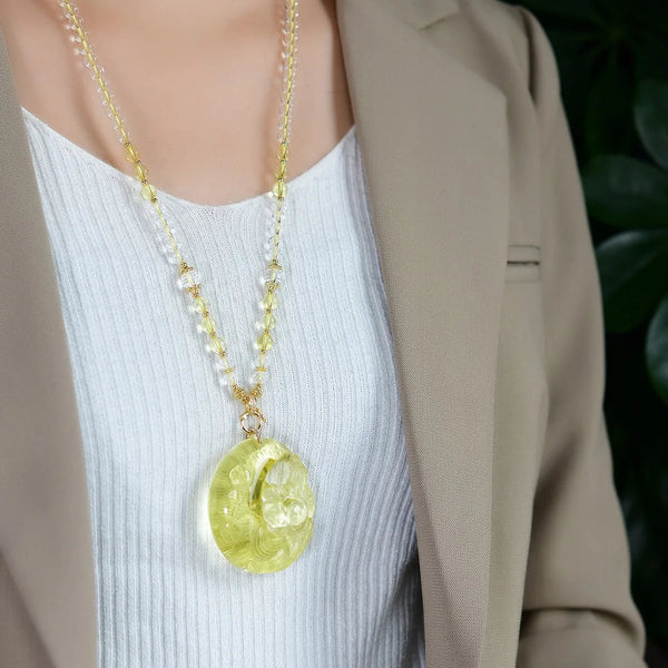 Yellow Citrine Moon Fox-ToShay.org