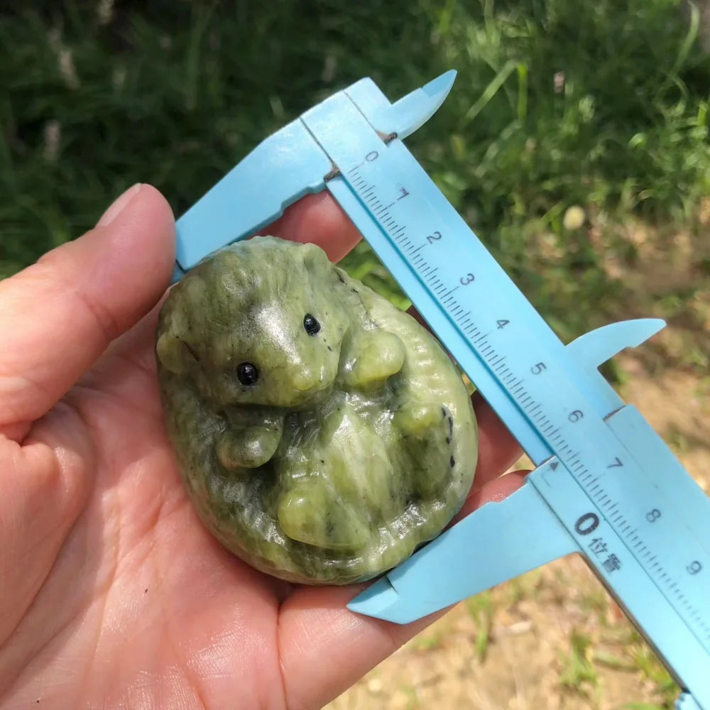 Green Serpentine Hedgehog-ToShay.org