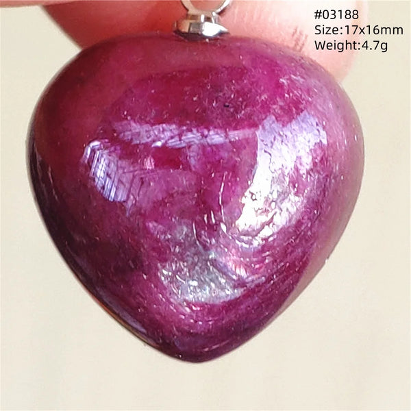 Red Ruby Zoisite Pendant-ToShay.org