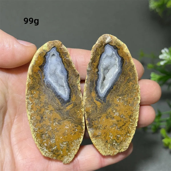 Mixed Agate Crystal Cave Egg-ToShay.org