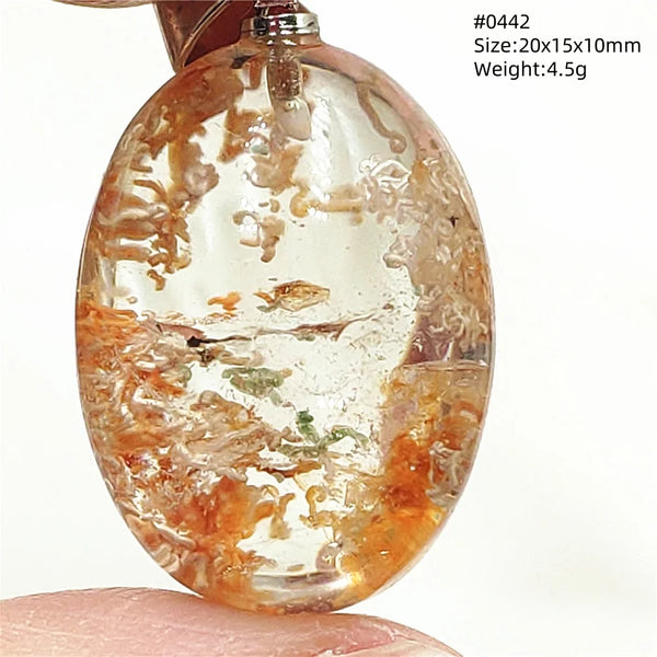 Green Phantom Quartz Pendant-ToShay.org