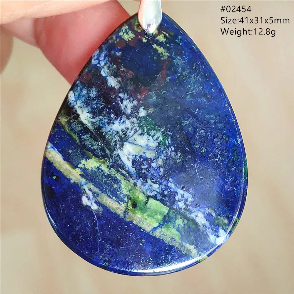 Green Blue Malachite Pendant-ToShay.org