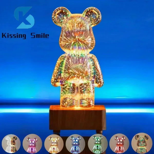 Fireworks Bear Night Light-ToShay.org